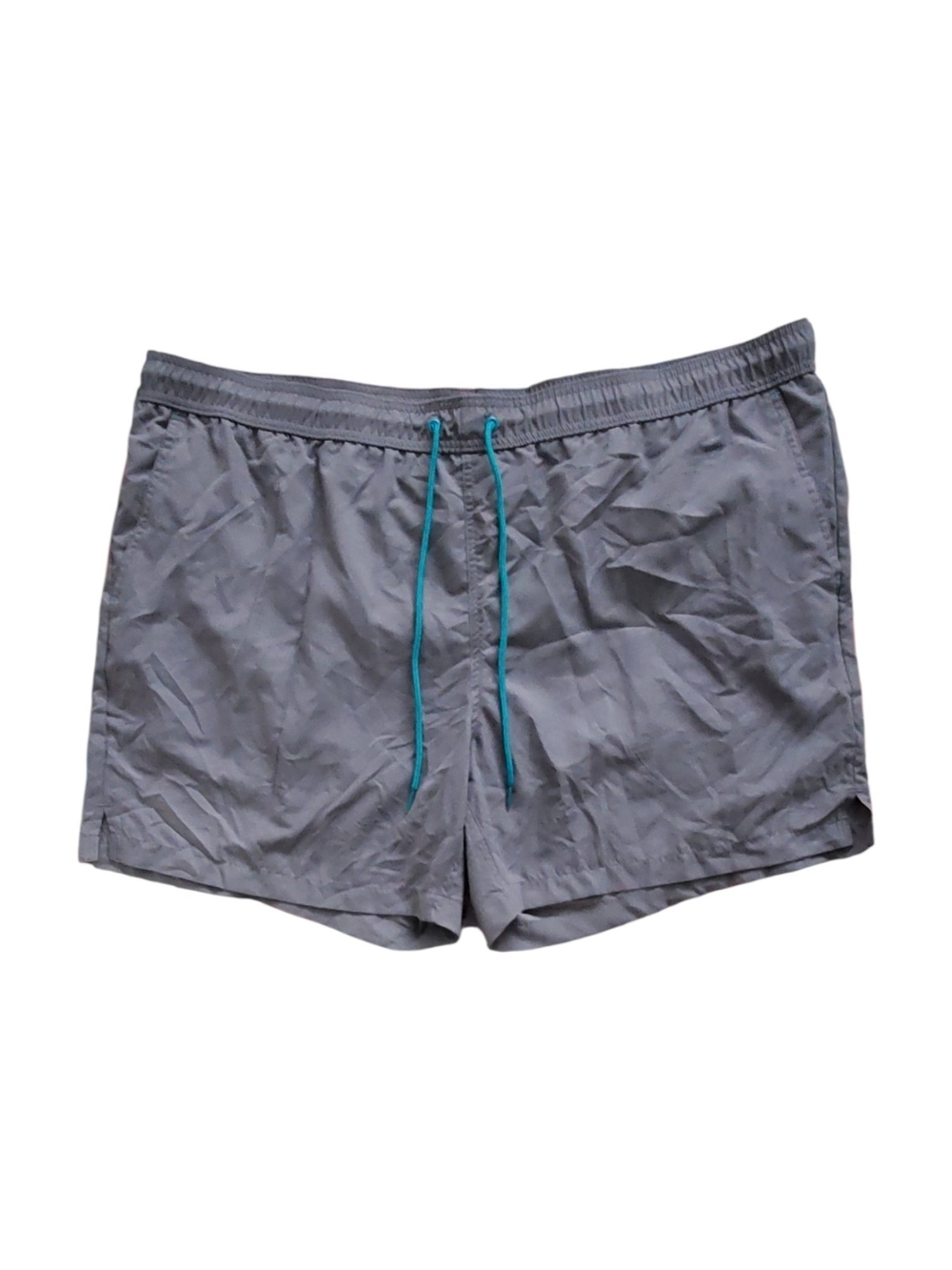 George Gray Swim Trunks with Teal Drawcord